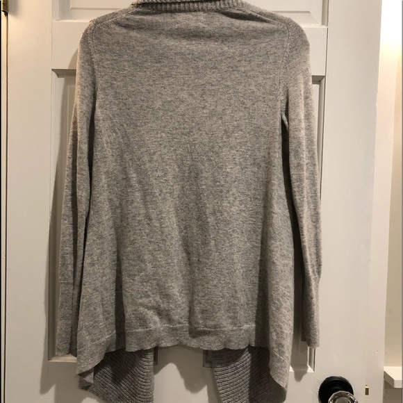 BANANA REPUBLIC Women’s heather gray open cardigan - Picture 5 of 5